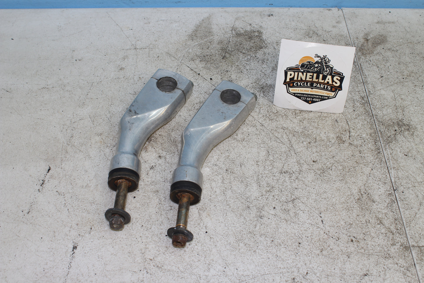 2001-2007 Honda Shadow Spirit VT750DC Bar Clamp Risers