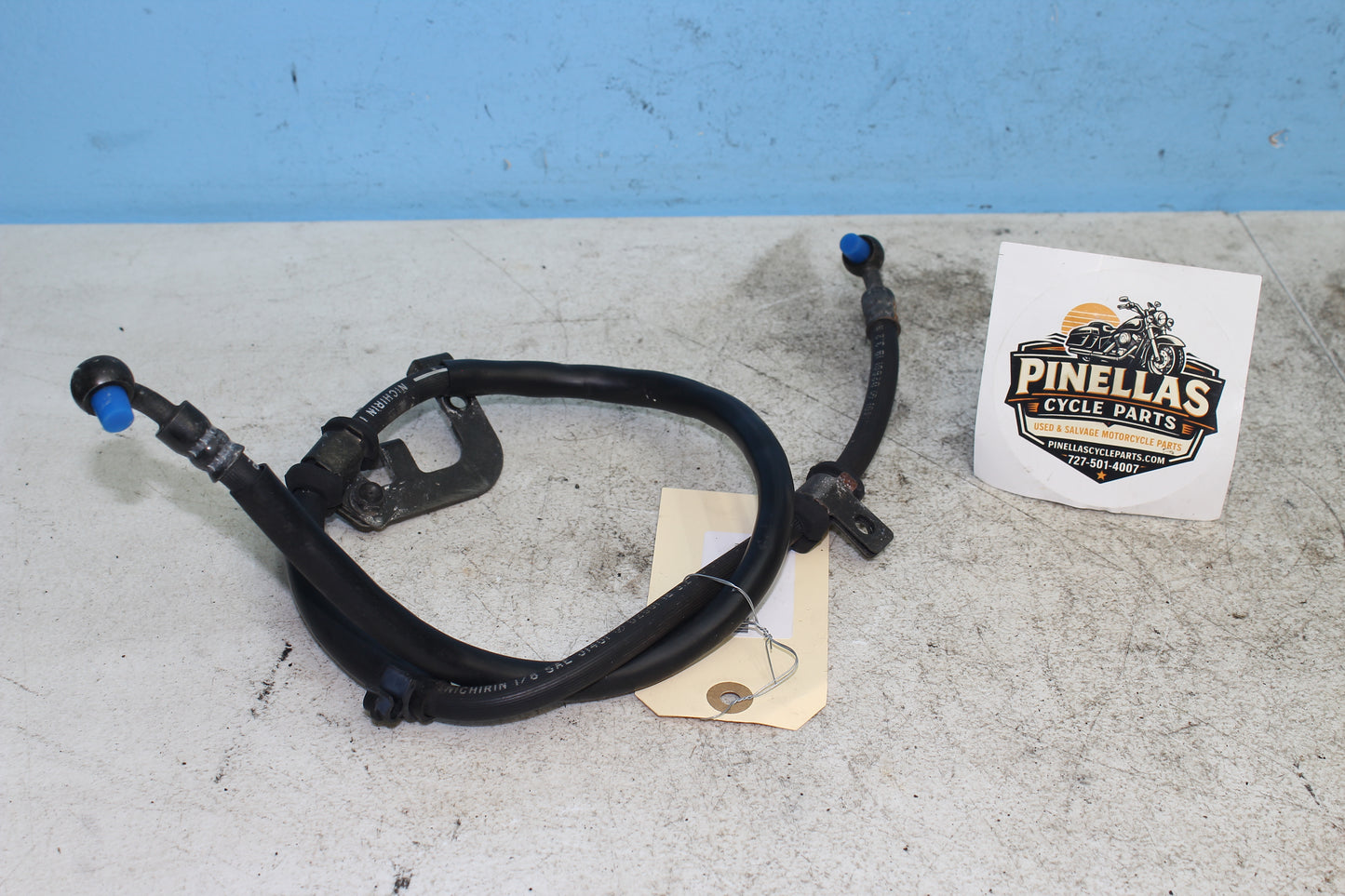 2001-2007 Honda Shadow Spirit VT750DC Front Brake Hose Line 45126-MCL-003