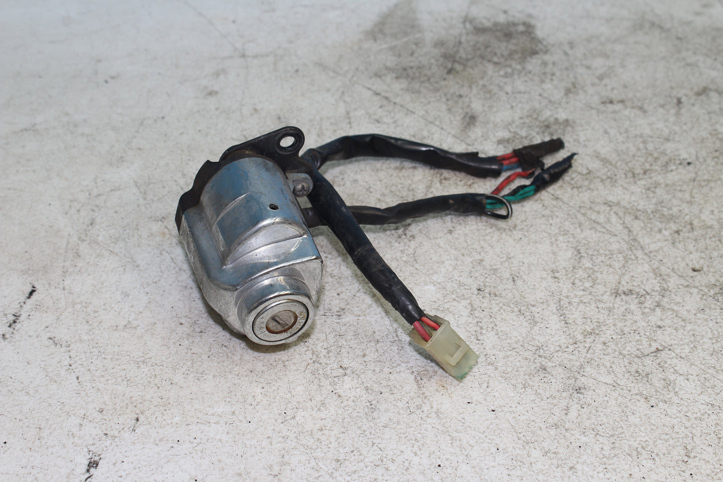 01-07 Honda Shadow Spirit VT750DC Lockset Ignition Gas Cap Fork Lock *DMG WIRE*