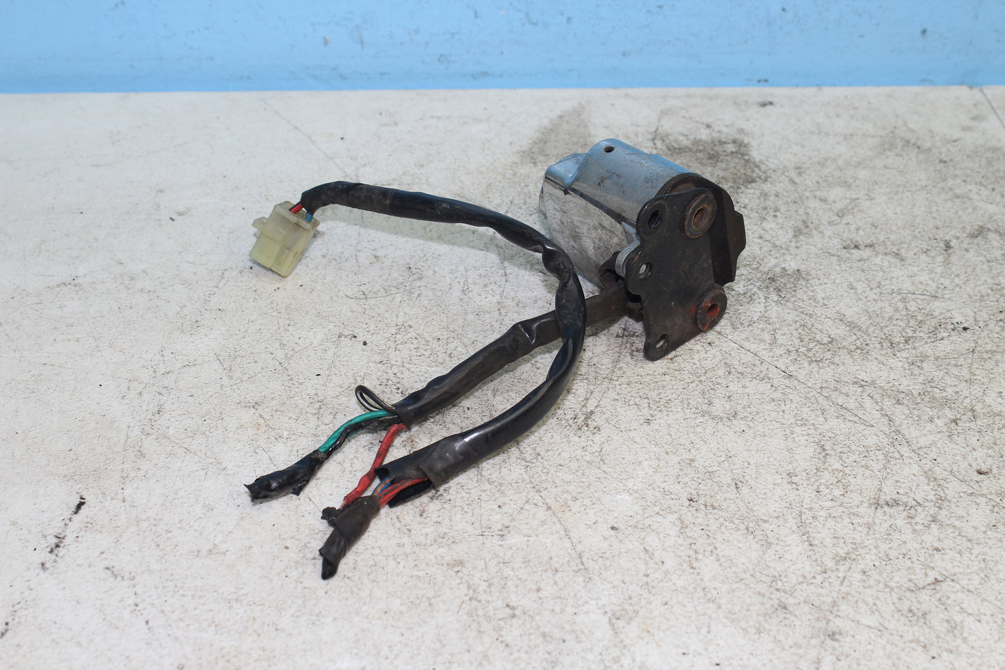 01-07 Honda Shadow Spirit VT750DC Lockset Ignition Gas Cap Fork Lock *DMG WIRE*