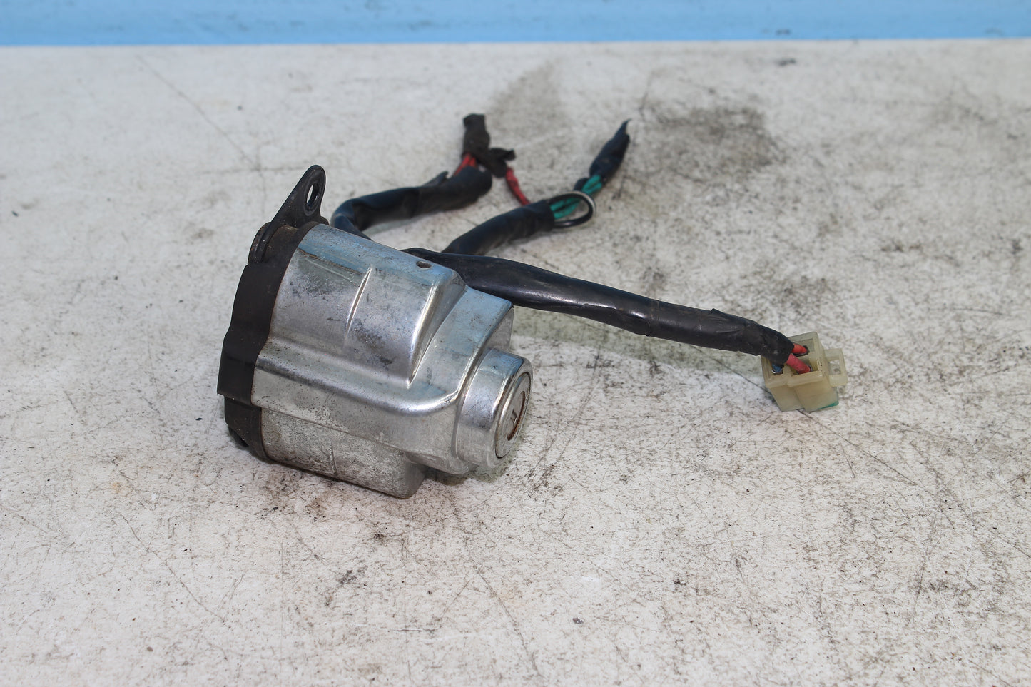 01-07 Honda Shadow Spirit VT750DC Lockset Ignition Gas Cap Fork Lock *DMG WIRE*