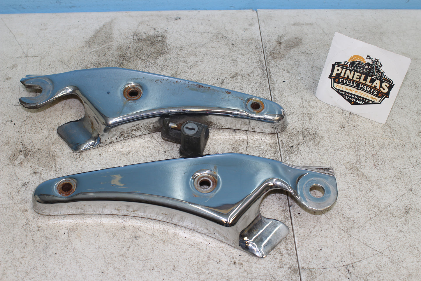 2001-2007 Honda Shadow Spirit VT750DC Grab Rails (PAIR)