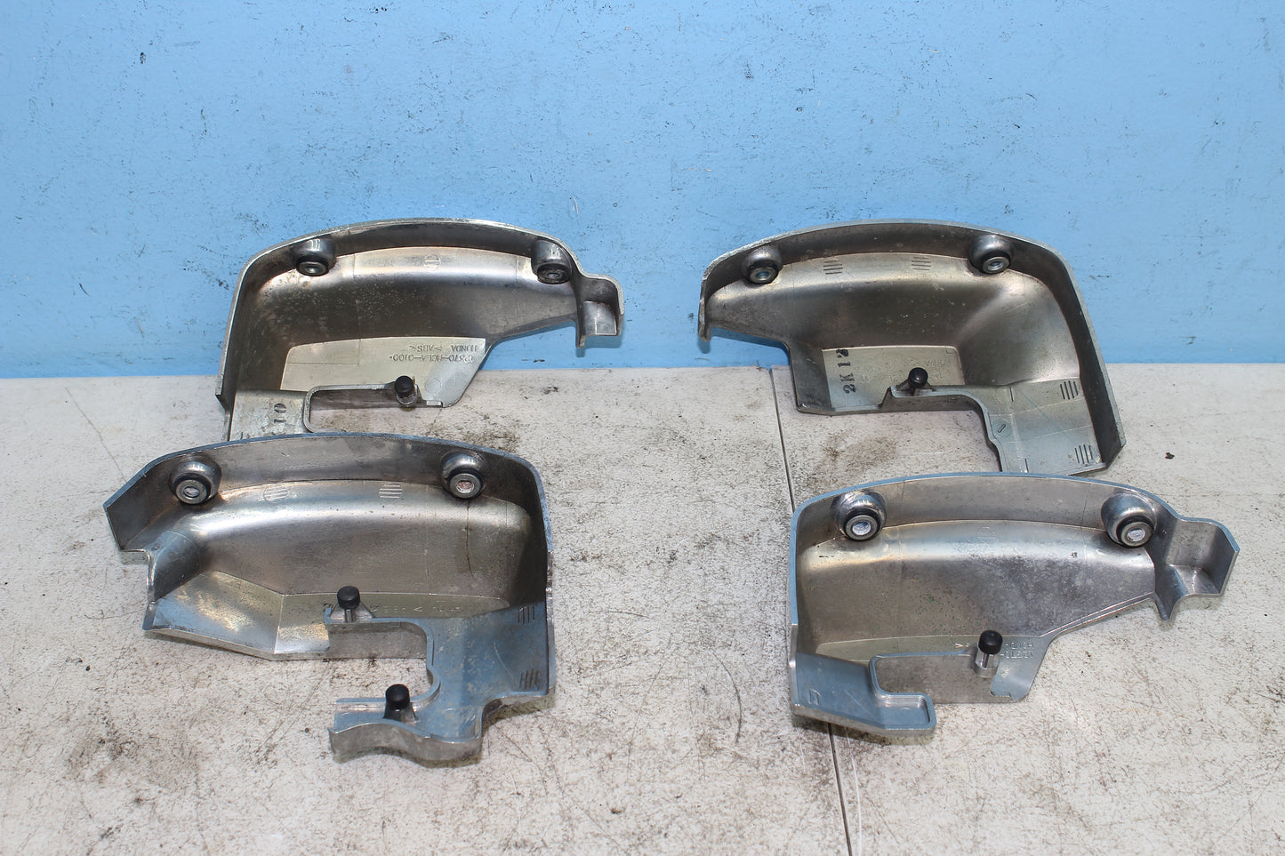 2001-2007 Honda Shadow Spirit VT750DC Cylinder Head Covers (4 Piece)