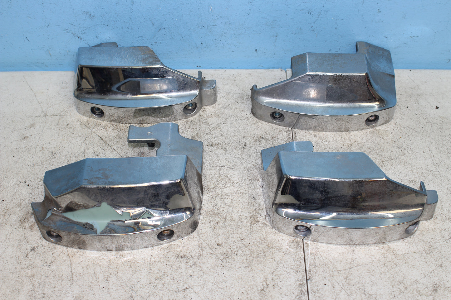 2001-2007 Honda Shadow Spirit VT750DC Cylinder Head Covers (4 Piece)
