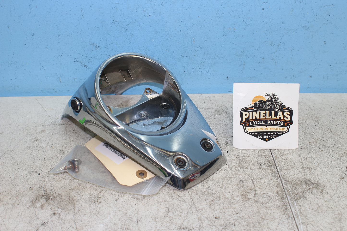 2001-2007 Honda Shadow Spirit VT750DC Speedo Bezel 83510-MCLA-0000