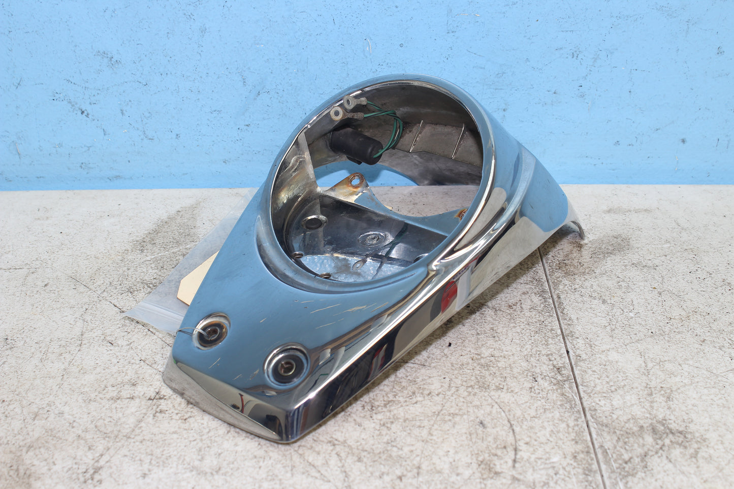 2001-2007 Honda Shadow Spirit VT750DC Speedo Bezel 83510-MCLA-0000