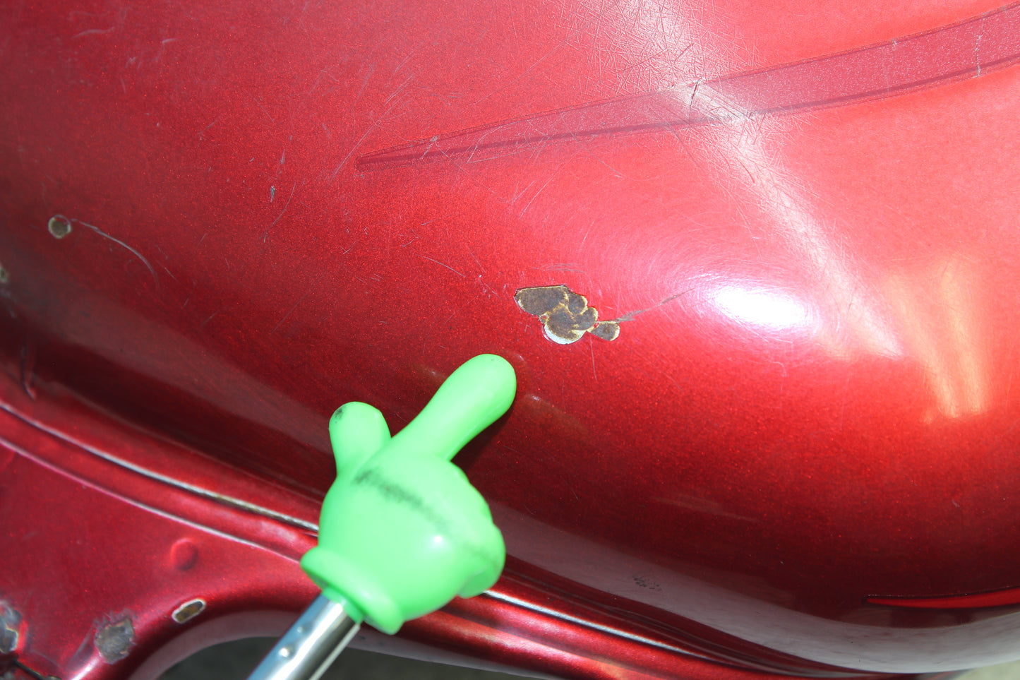 2001-2007 Honda Shadow Spirit VT750DC Gas Tank *DMG* 17520-MCR-A20ZA