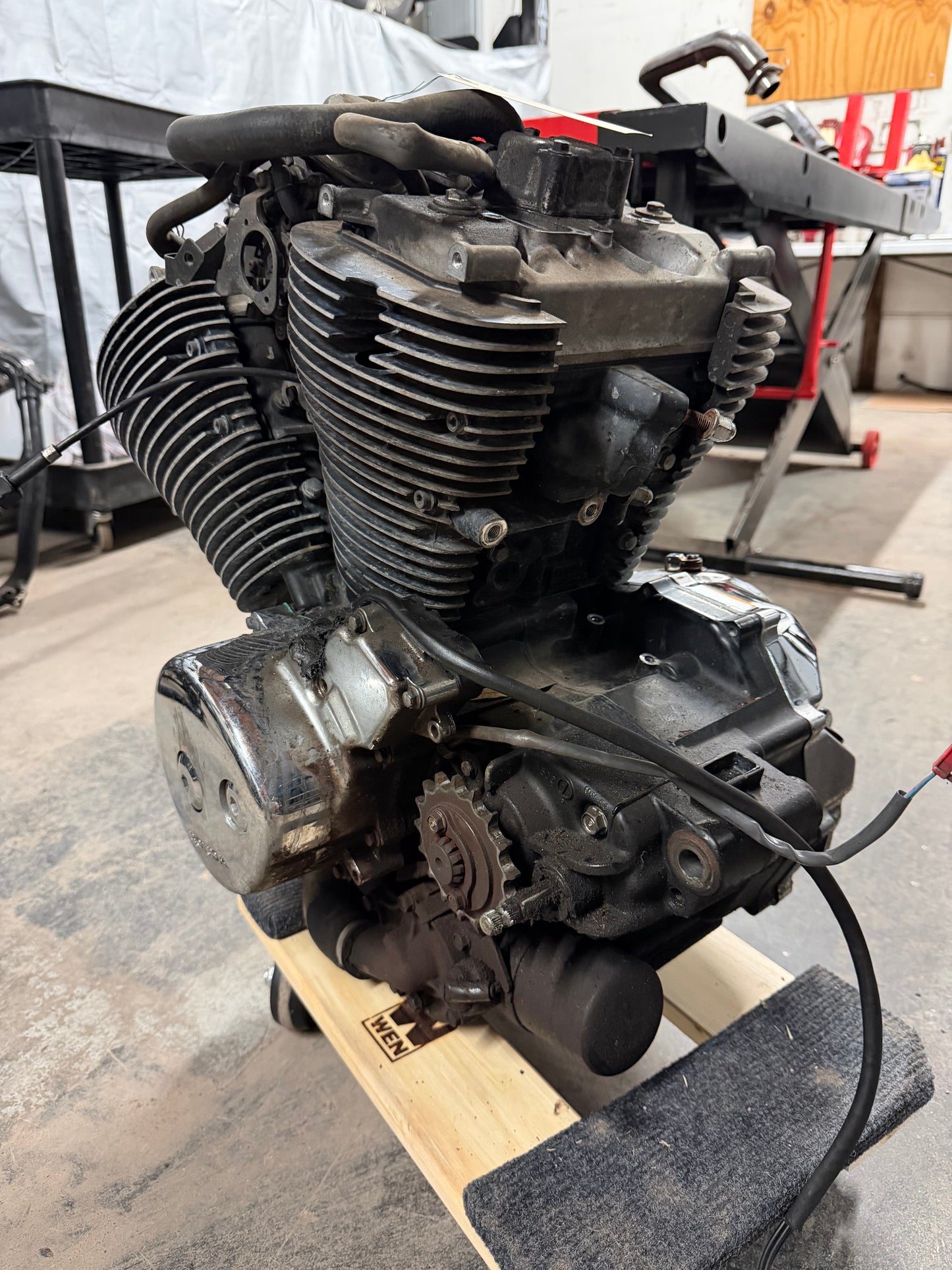 2001-2007 Honda Shadow Spirit VT750DC Engine Transmission *RUNS UNKN MILES*