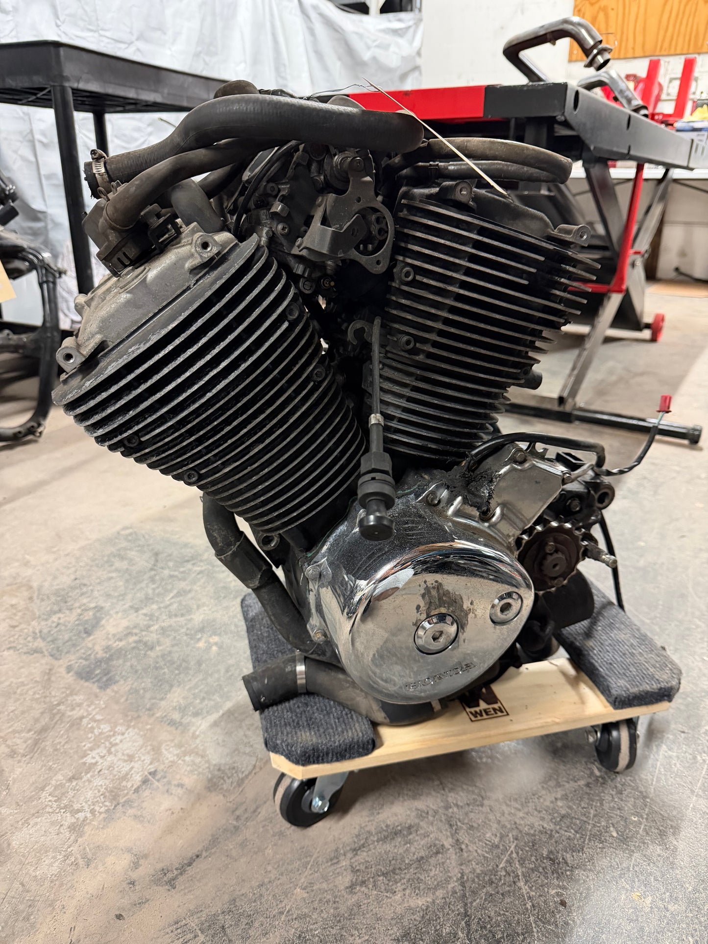2001-2007 Honda Shadow Spirit VT750DC Engine Transmission *RUNS UNKN MILES*