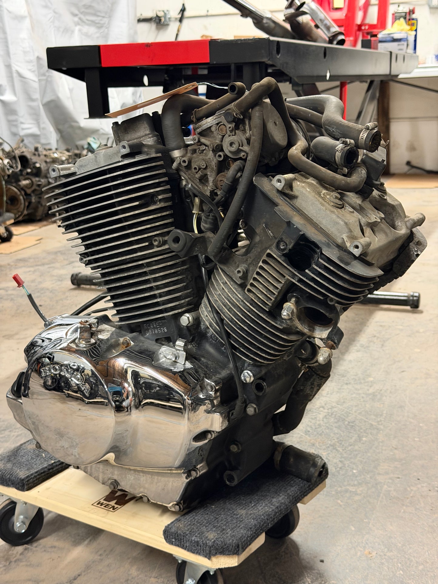 2001-2007 Honda Shadow Spirit VT750DC Engine Transmission *RUNS UNKN MILES*