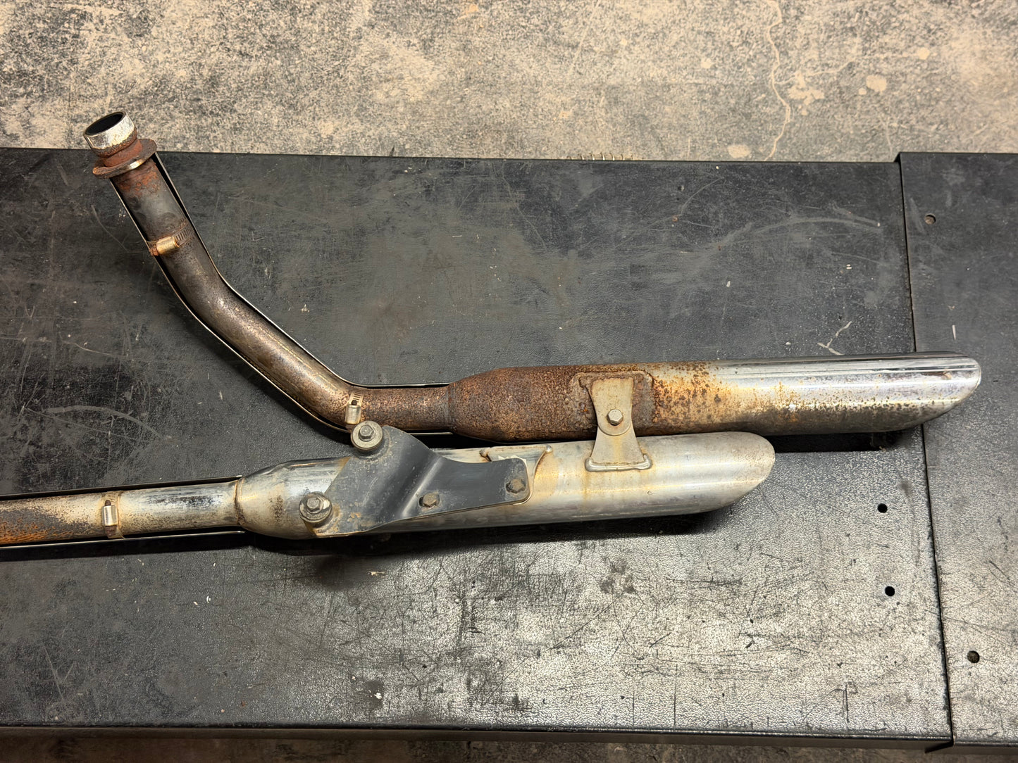 2001-2007 Honda Shadow Spirit VT750DC Cobra Exhaust 1374SC *DMG*