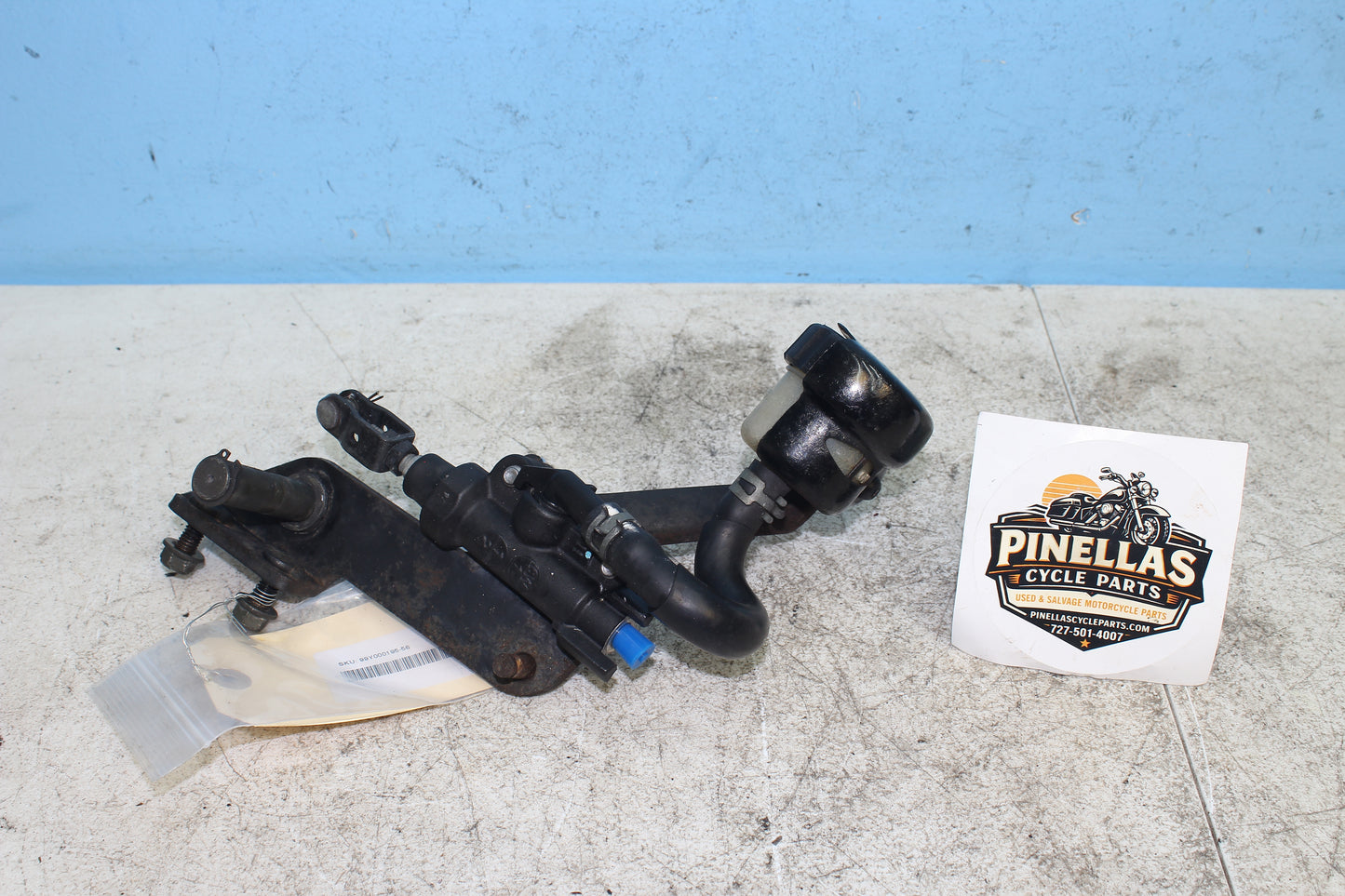 99-03 Yamaha Road Star Silverado XV1600 Rear Brake Master Cylinder w/ Reservior
