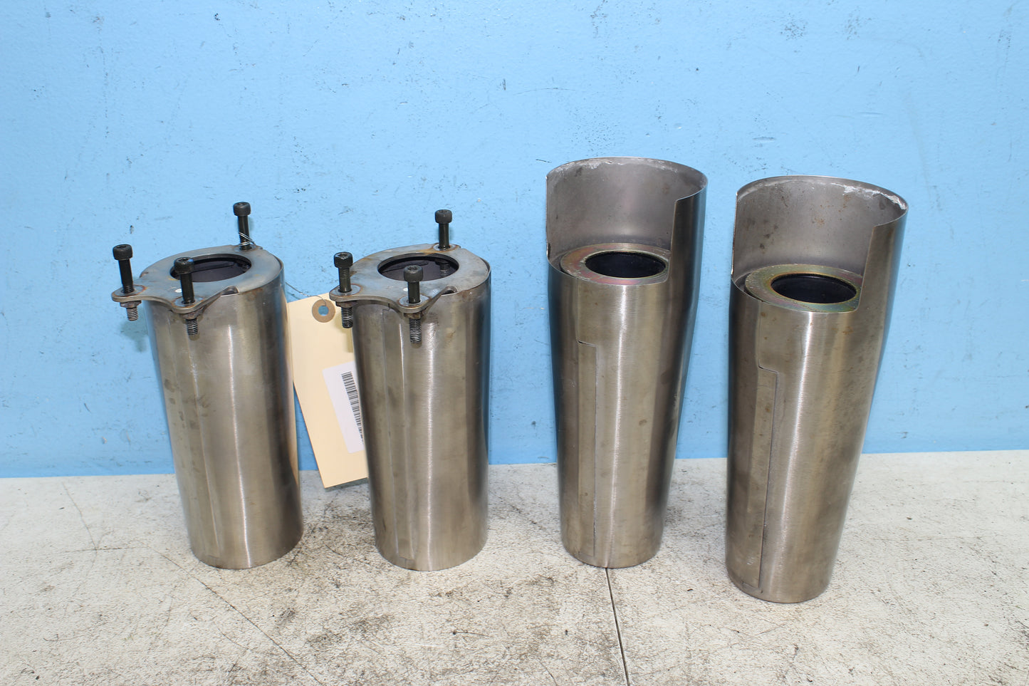99-03 Yamaha Road Star Silverado XV1600 OEM Fork Tube Covers Upper Lower (4 pc)