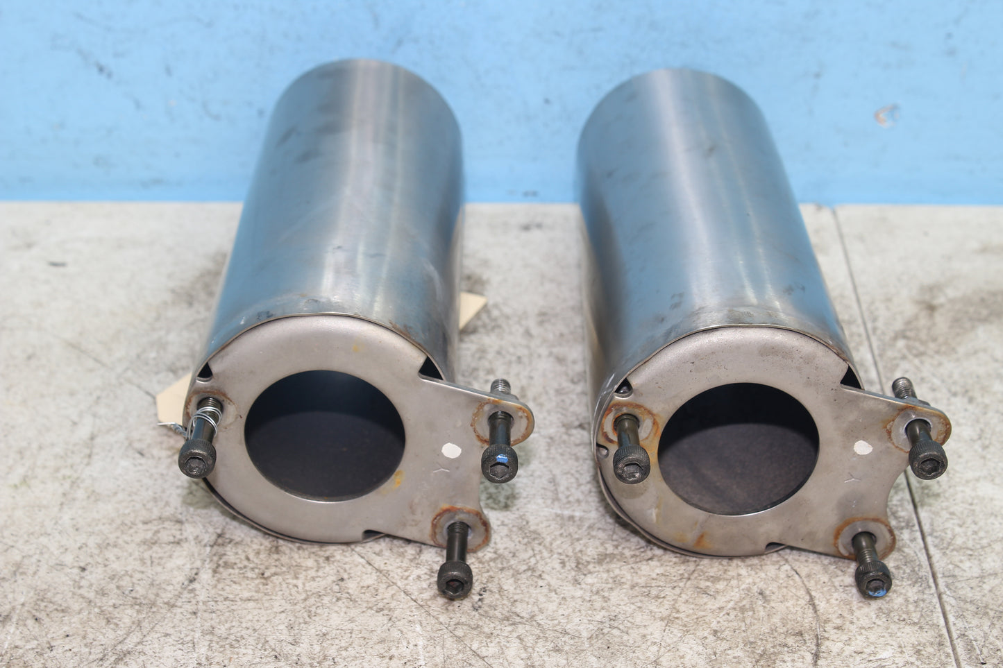 99-03 Yamaha Road Star Silverado XV1600 OEM Fork Tube Covers Upper Lower (4 pc)