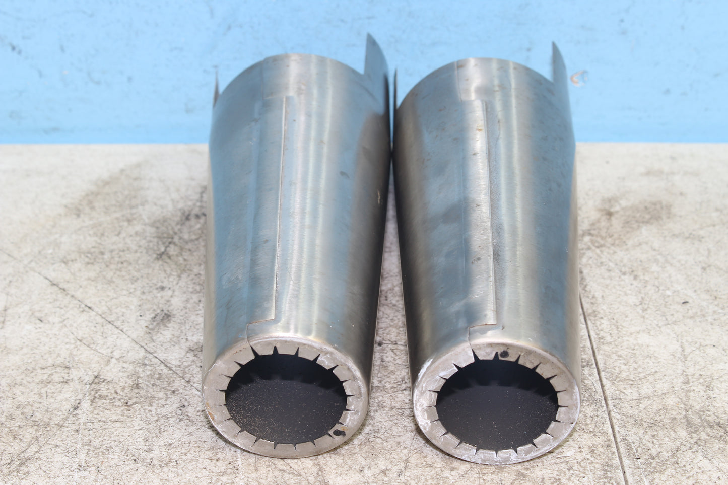 99-03 Yamaha Road Star Silverado XV1600 OEM Fork Tube Covers Upper Lower (4 pc)