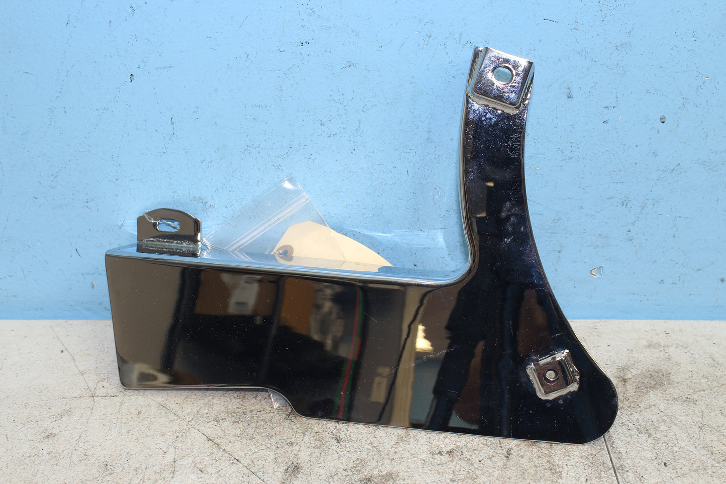 99-03 Yamaha Road Star Silverado XV1600 Lower Belt Guard Chrome 5VN-22312-00-00