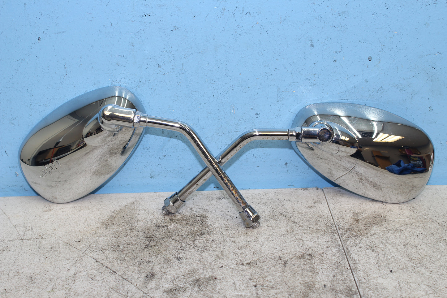 1999-2003 Yamaha Road Star Silverado XV1600 OEM Mirrors Left Right (PAIR)