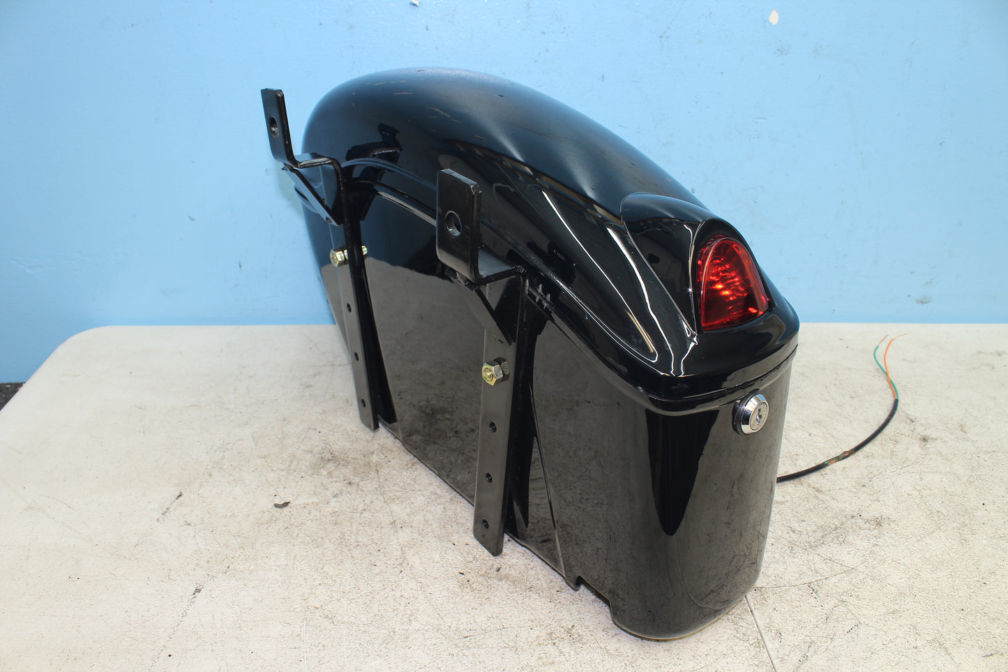 1999-2003 Yamaha Road Star Silverado XV1600 Aftermarket Saddlebags w/ Key (PAIR)