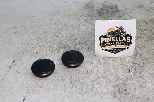 1999-2003 Yamaha Road Star Silverado XV1600 OEM Swing Arm Axle Pivot Bolt Covers
