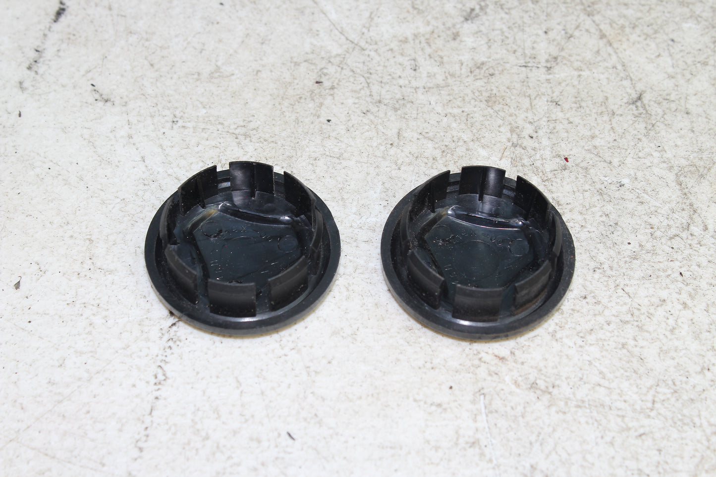 1999-2003 Yamaha Road Star Silverado XV1600 OEM Swing Arm Axle Pivot Bolt Covers