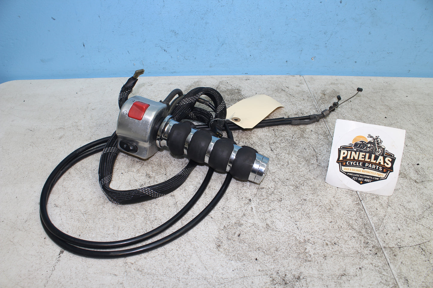 99-03 Yamaha Road Star Silverado XV1600 Right Hand Control Start Throttle Cable
