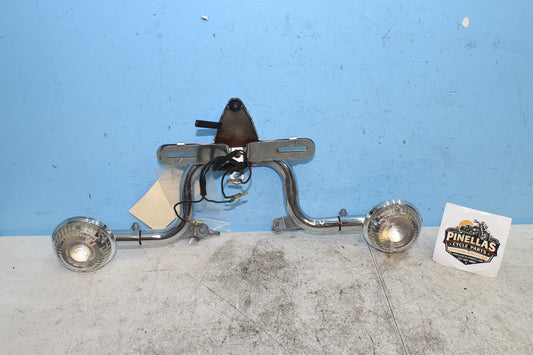 99-03 Yamaha Road Star Silverado XV1600 Rear Turn Signal Light Bar Plate Mount
