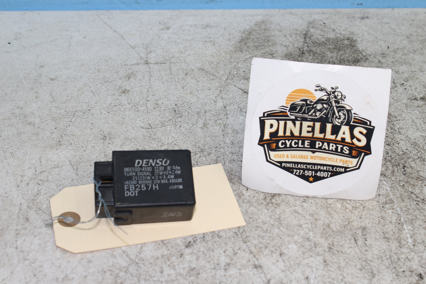 99-03 Yamaha Road Star Silverado XV1600 Flasher Turn Signal Relay 066500-4590