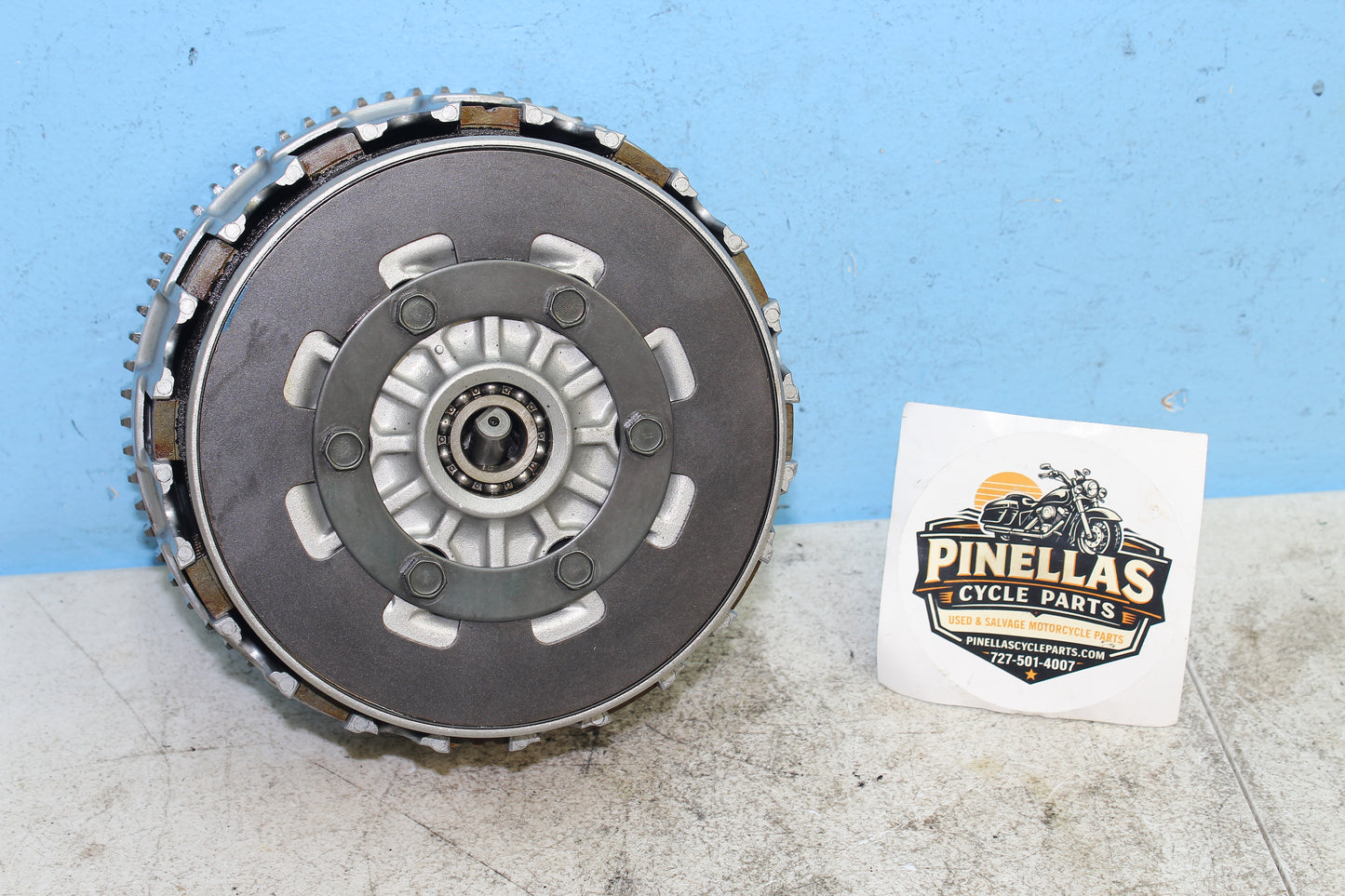 1999-2003 Yamaha Road Star Silverado XV1600 OEM Clutch Basket *PLATES SLIP*
