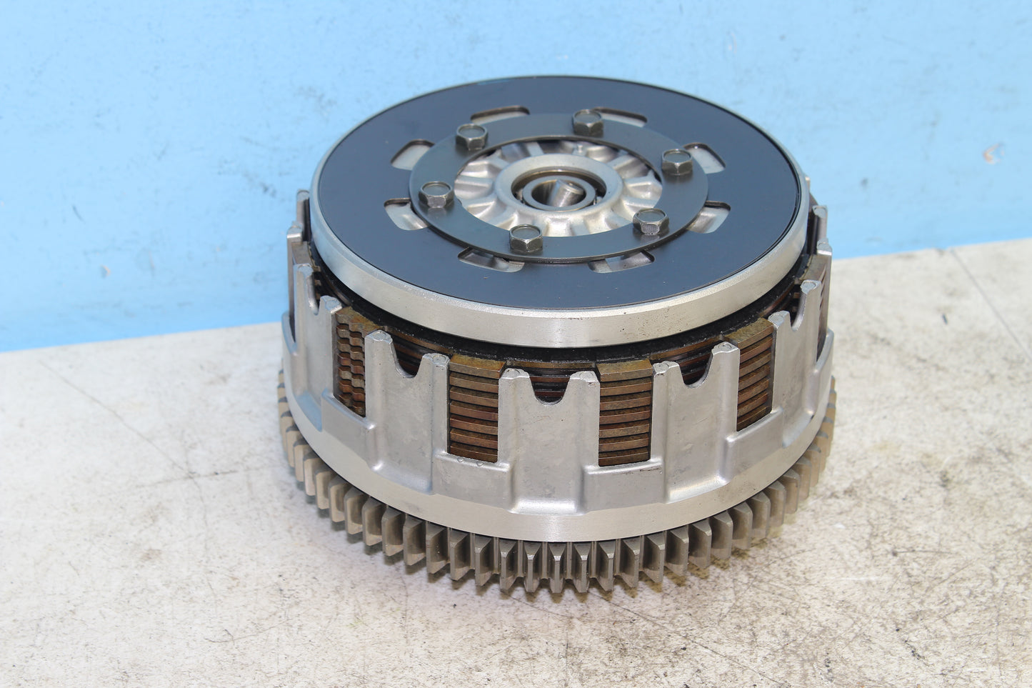 1999-2003 Yamaha Road Star Silverado XV1600 OEM Clutch Basket *PLATES SLIP*
