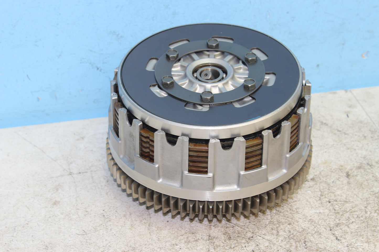 1999-2003 Yamaha Road Star Silverado XV1600 OEM Clutch Basket *PLATES SLIP*