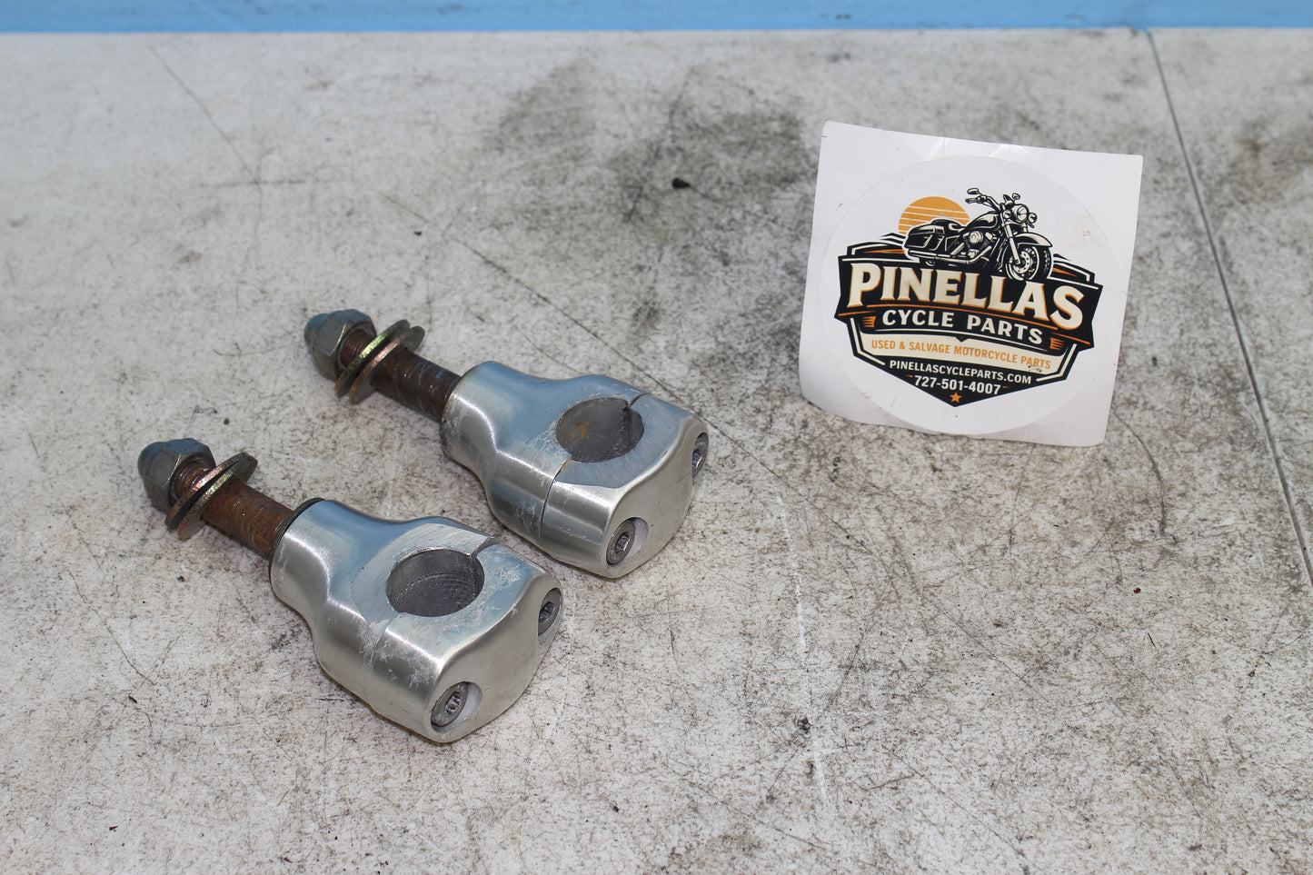 1999-2003 Yamaha Road Star Silverado XV1600 OEM Bar Risers