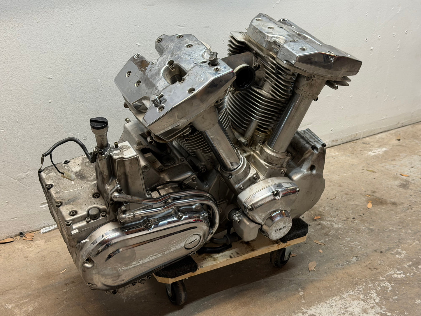 99-03 Yamaha Road Star Silverado XV1600 OEM Engine Transmission RUNS *NO CLUTCH*