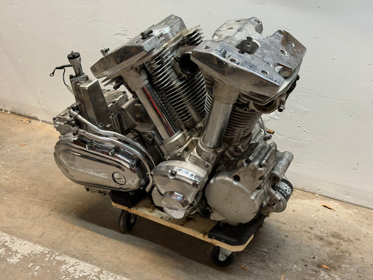 99-03 Yamaha Road Star Silverado XV1600 OEM Engine Transmission RUNS *NO CLUTCH*