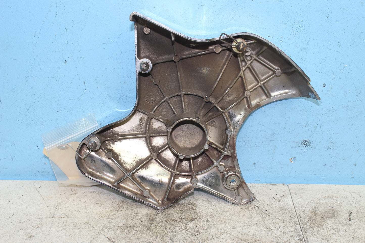 98-03 Honda Shadow VT750 ACE Deluxe OEM Engine Spocket Chain Cover 11350-MBA-710
