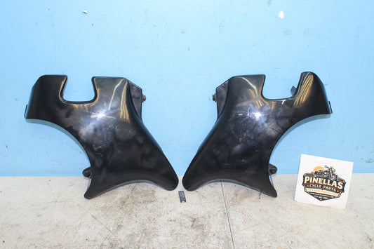 98-03 Honda Shadow VT750 ACE Deluxe OEM Front Frame Neck Covers Left Right