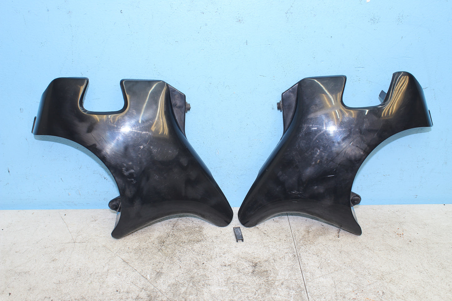 98-03 Honda Shadow VT750 ACE Deluxe OEM Front Frame Neck Covers Left Right