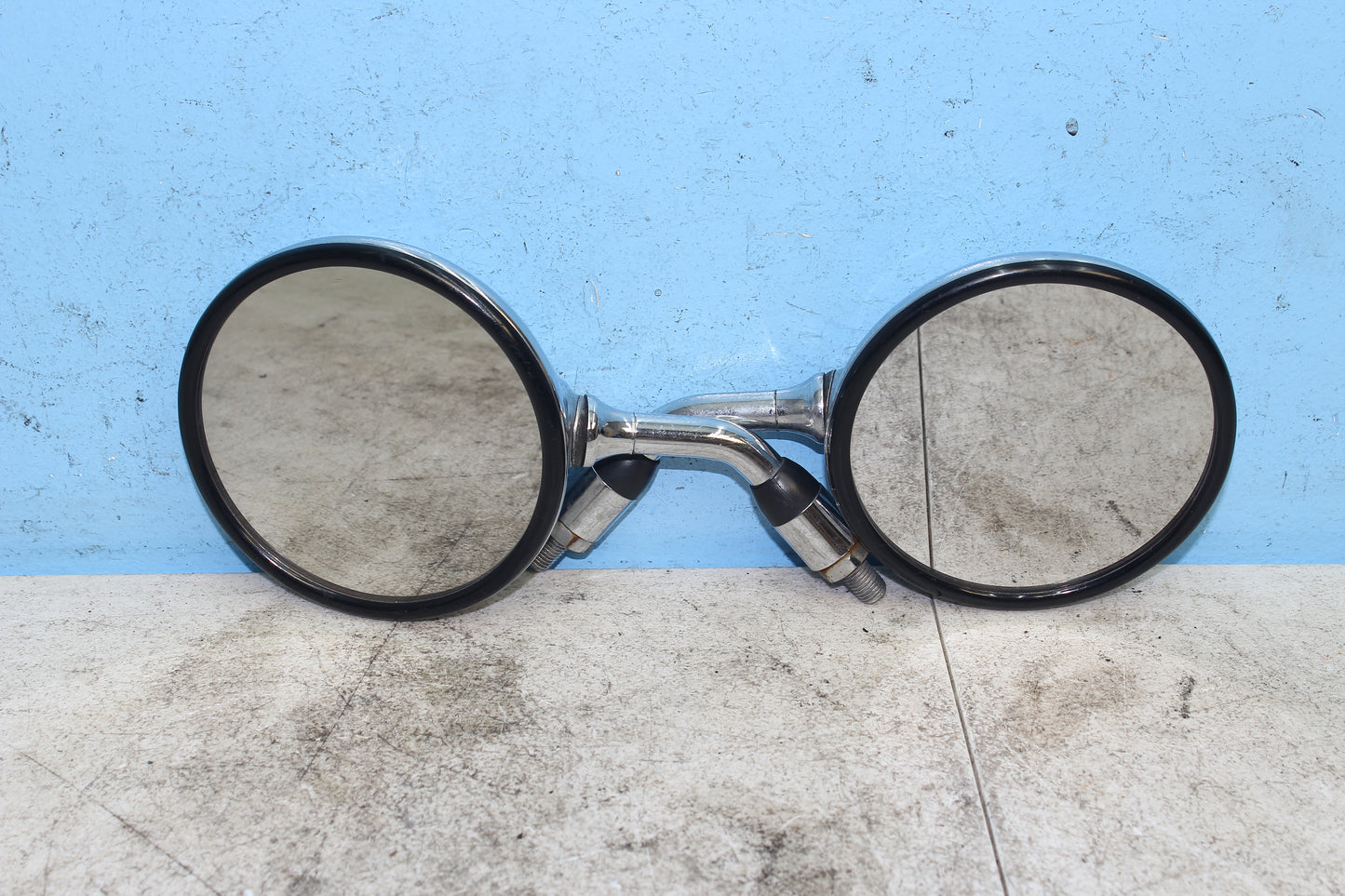 98-03 Honda Shadow VT750 ACE Deluxe OEM Mirrors Left Right *PAIR* 88210-MBA-670