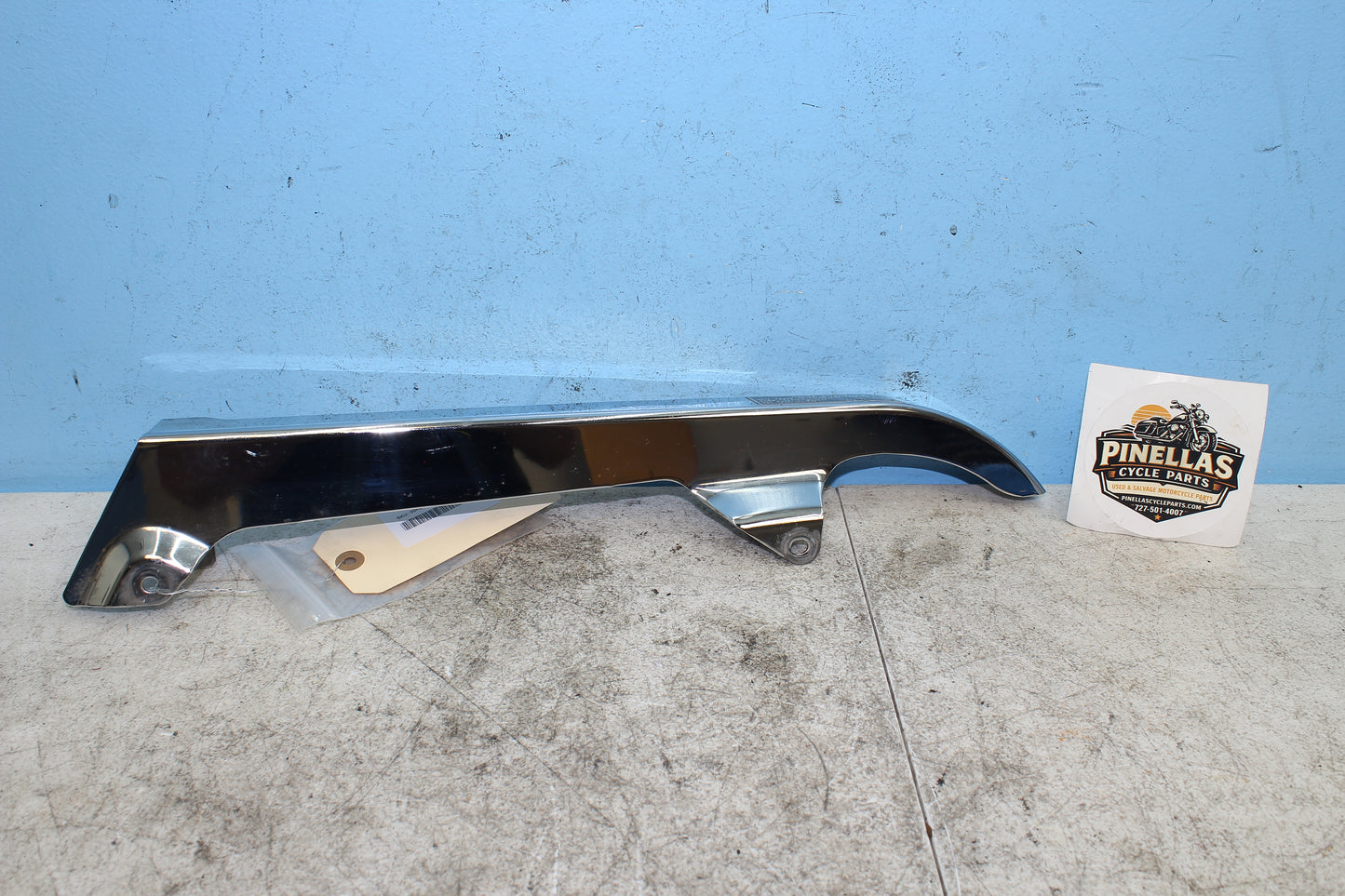98-03 Honda Shadow VT750 ACE Deluxe OEM Chain Guard Chrome 40510-MBA-610