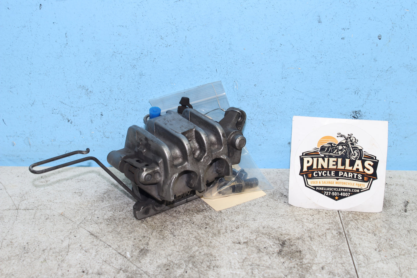98-03 Honda Shadow VT750 ACE Deluxe OEM Front Brake Caliper 45150-MAH-315