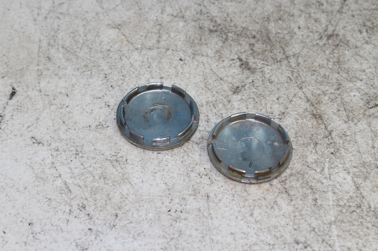 98-03 Honda Shadow VT750 ACE Deluxe OEM Swing Arm Bolt Cap Covers 90302-ME5-000