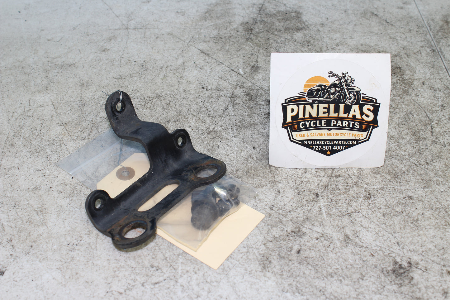 98-03 Honda Shadow VT750 ACE Deluxe OEM Radiator Mount Bracket 50175-MBA-000