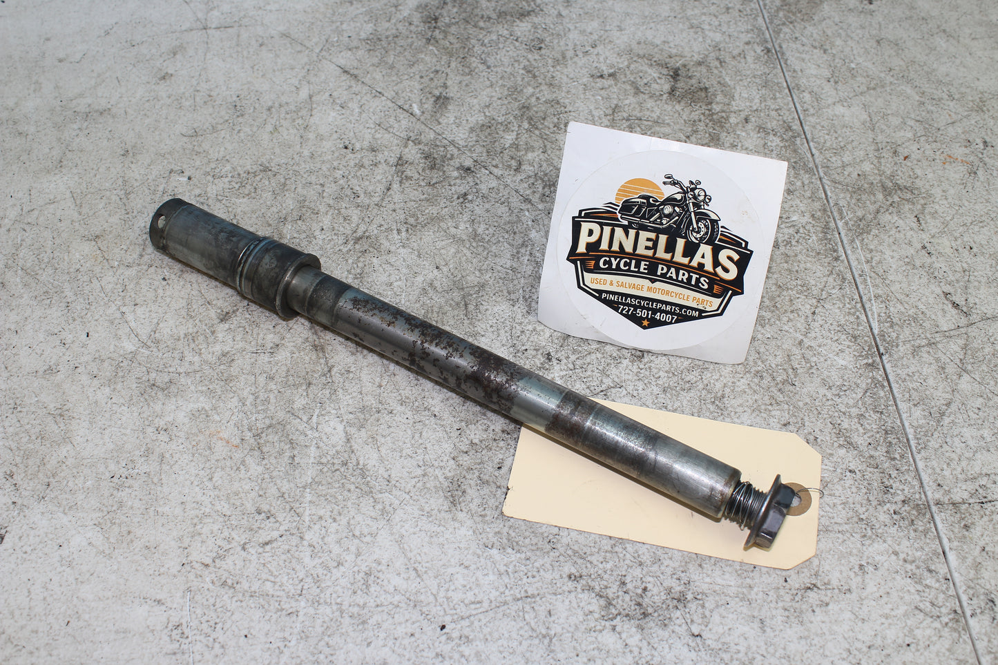 98-03 Honda Shadow VT750 ACE Deluxe OEM Front Wheel Axle 44301-MAH-671