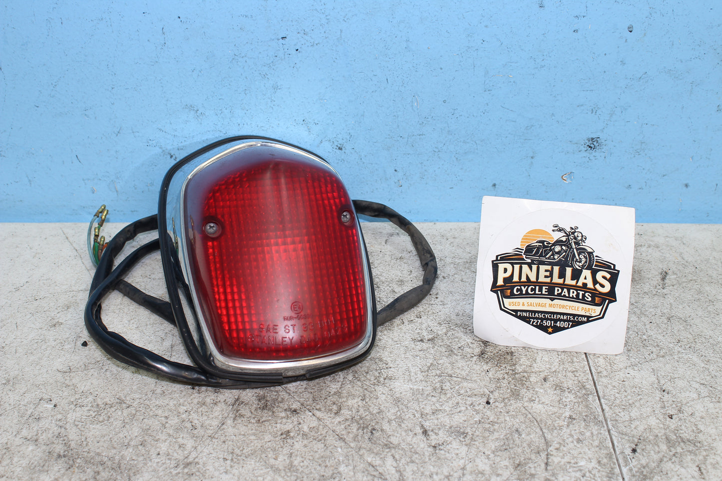 98-03 Honda Shadow VT750 ACE Deluxe OEM Rear Brake Tail Light 33701-MBA-671
