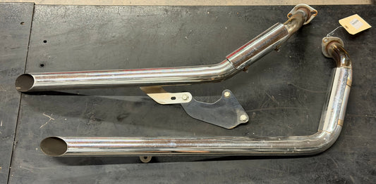 98-03 Honda Shadow VT750 ACE Deluxe Aftermarket Drag Pipes Full Exhaust