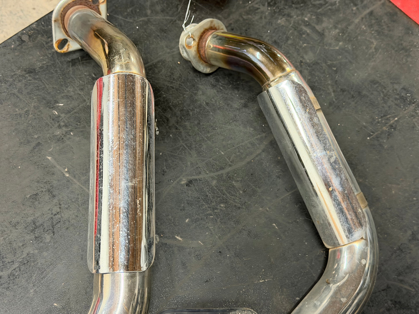 98-03 Honda Shadow VT750 ACE Deluxe Aftermarket Drag Pipes Full Exhaust