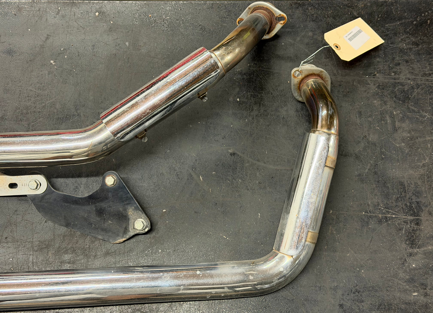 98-03 Honda Shadow VT750 ACE Deluxe Aftermarket Drag Pipes Full Exhaust