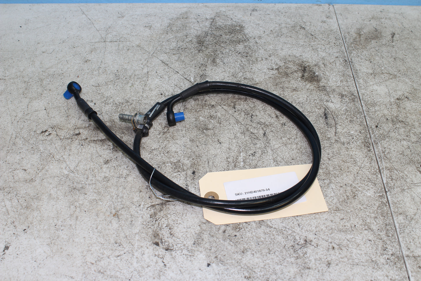 14-22 Harley Davidson Sportster 883 Front Brake Line Hose for 10" Bars NON ABS