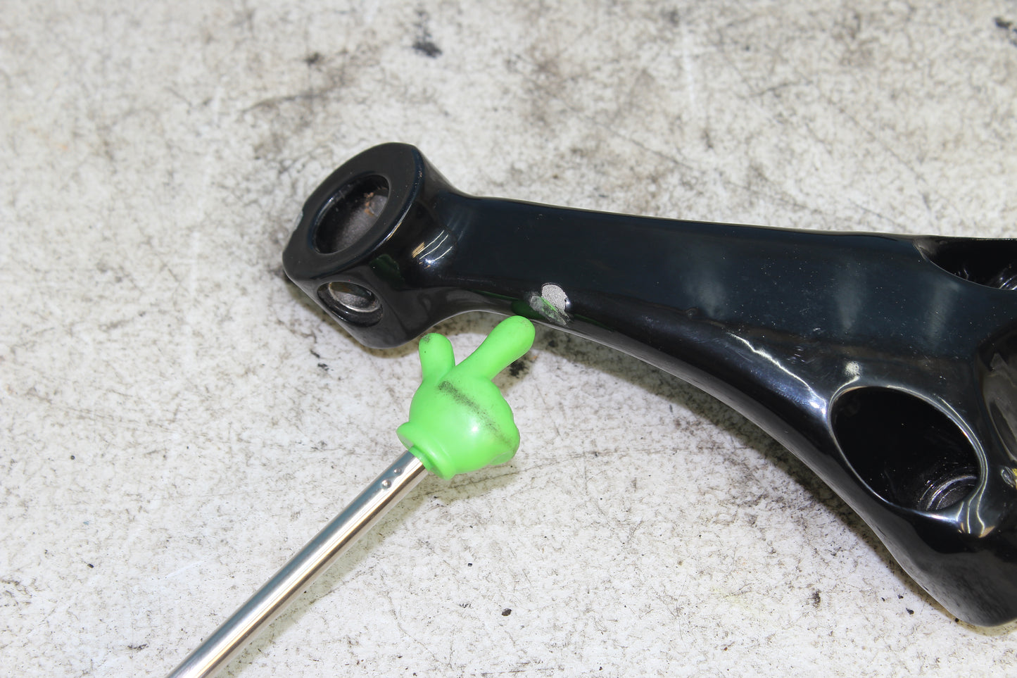 14-22 Harley Davidson Sportster 883 Right Driver Foot Peg w/ Mounting Bracket