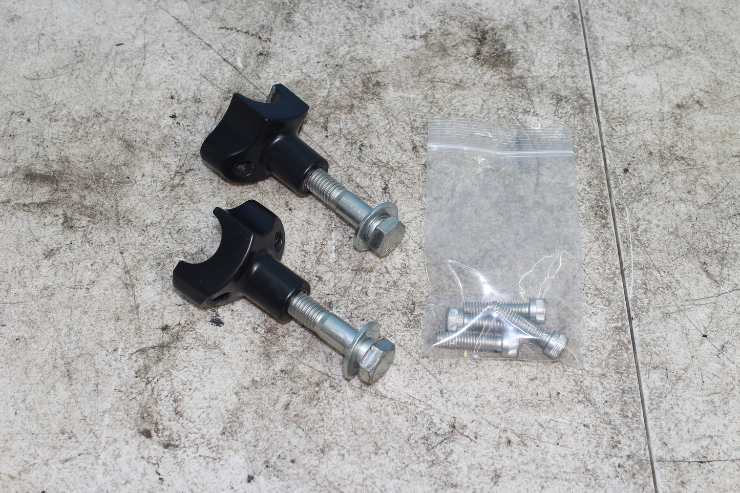 2014-2022 Harley Davidson Sportster 883 OEM Bar Risers 56116-82A 56117-82A