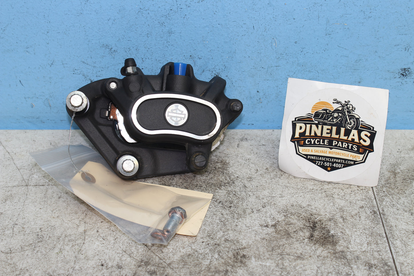 2014-2022 Harley Davidson Sportster 883 OEM Front Brake Caliper Assembly